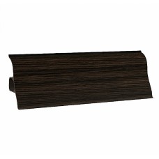 Плинтус напольный ПВХ 136 2,5м венге (45), Ecoline (Эколайн)