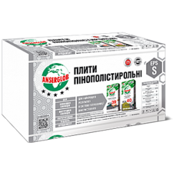 Пенопласт  Ансерглоб М-25 100мм (Anserglob М-25) 9кг