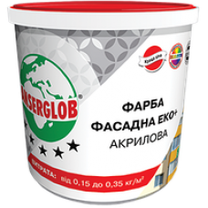 Краска акриловая ФАСАД ЭКО+, 14кг Ансерглоб (Anserglob)