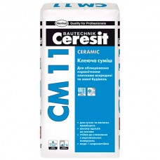 Клей для плитки, 25кг CERESIT СМ-11 (Церезит СМ-11)