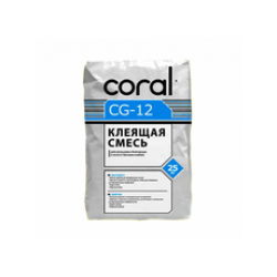 Клей для облицовки природным и искусственным камнем КОРАЛ PRO-17 (25 кг) (Coral) 