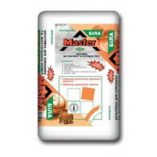  Шпатлевка для внутренних и наружных работ беспесчанная белая, 20кг MASTER FRONT (Мастер Фронт) 