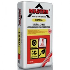 Клей для плитки, 25кг MASTER NORMAL (Мастер Нормал)