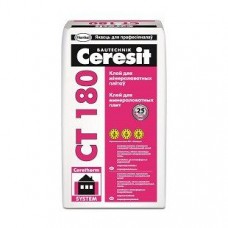 Смесь МВ для крепления плит из минеральной ваты, 25 кг Ceresit CT 180  (Церезит СТ-180 )