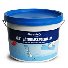 Шпаклевка финишная для влажных помещений Бостик Ватрумспакел ЛВ (Bostik Vatrumspackel LV) готовая (10 л)